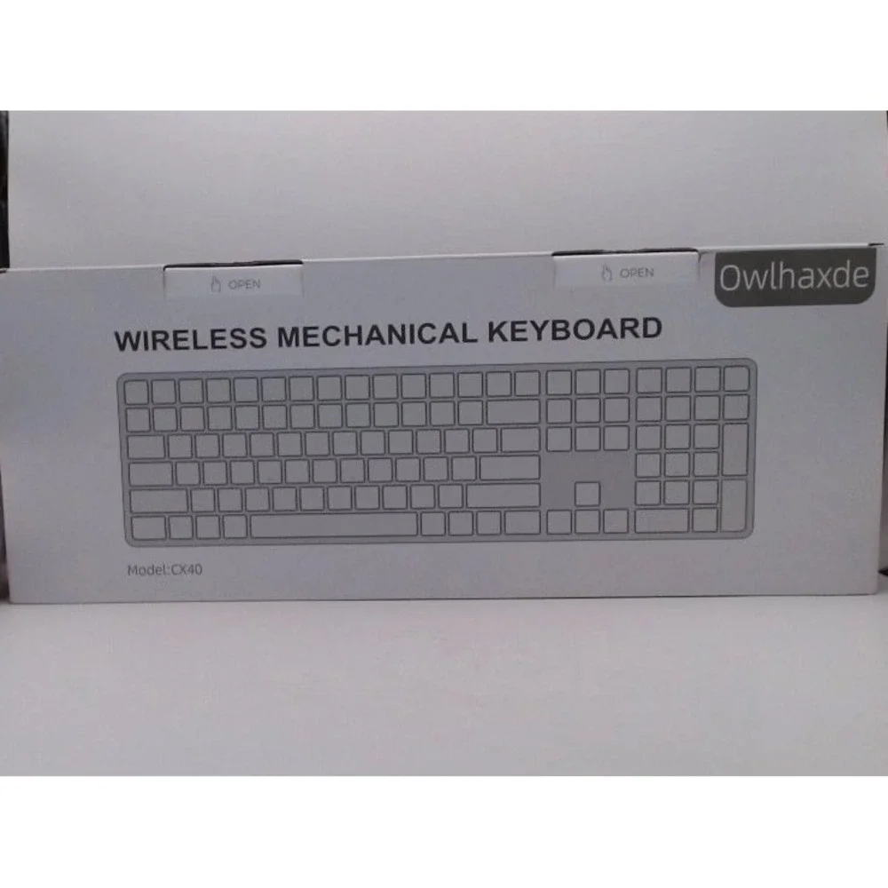 Owlhaxde - Wireless Mechanical Keyboard, BRAND NEW IN BOX